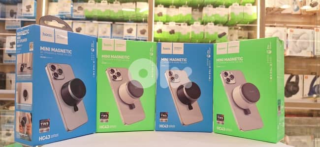 HOCO MINI MAGNETIC BT SPEAKER & PHONE HOLDER HC43