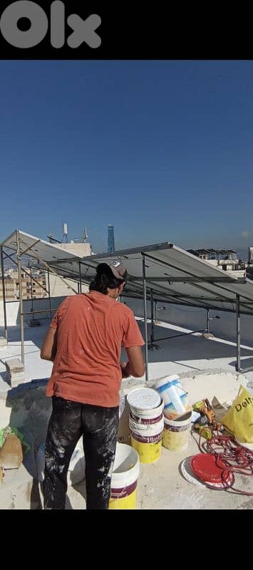 عزل اسطح دهانات داخليه وخارجية 0