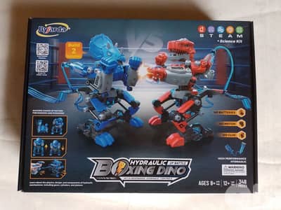 Hydraulic boxing dino 348 pieces