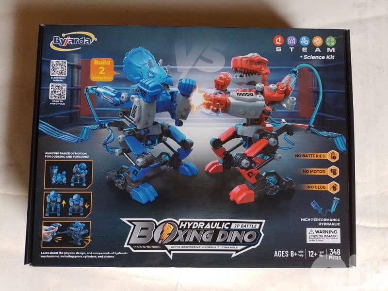 Hydraulic boxing dino 348 pieces 0
