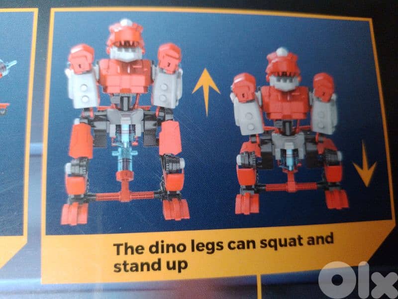 Hydraulic boxing dino 348 pieces 5