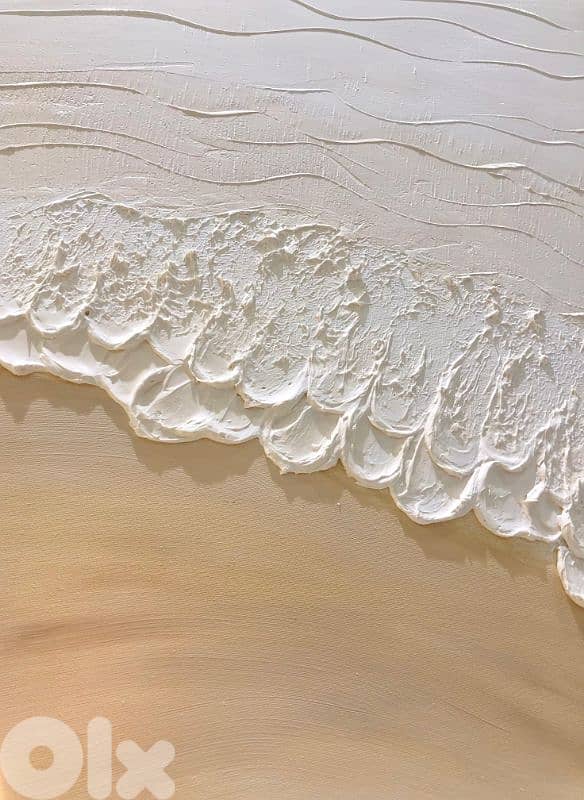Beach Wave Texture Art 1