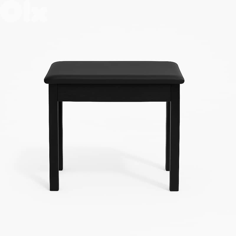 Piano Bench 48cm Height with bookcase ( chair  ) 0