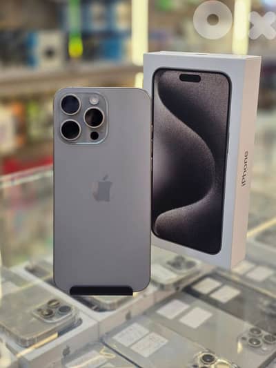 Used 15 pro max 256 gb natural 1001 cycle