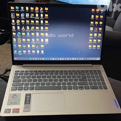 Lenovo Ryzen 7 Laptop 8GB RAM 500GB SSD Radeon Graphics FHD