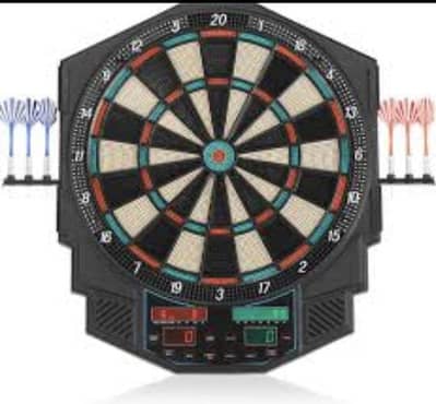 WOLTU LED- DARTBOARD  8 players 27 different  games-  4$ delivery