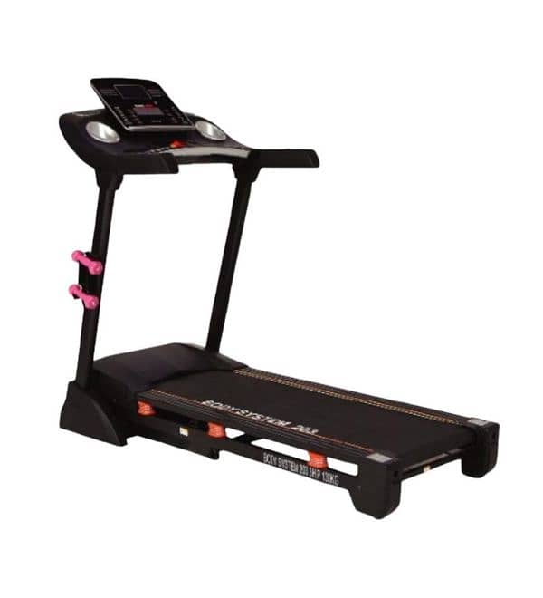 body System treadmill 3,5hp motor, automatic incline 0