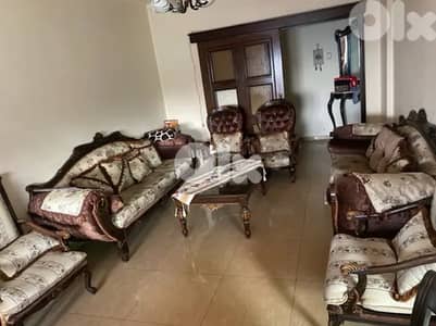 صالون كامل خشب زين قلعة ٨ قطع