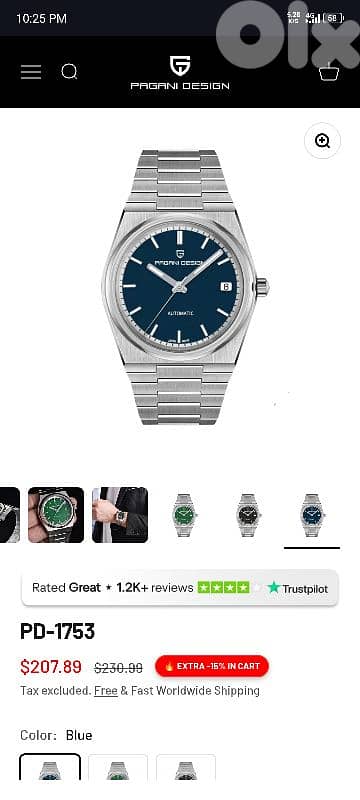 pagani design japanese seiko NH35A 2