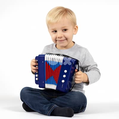 Top Accordion for Kids with 10 Keys