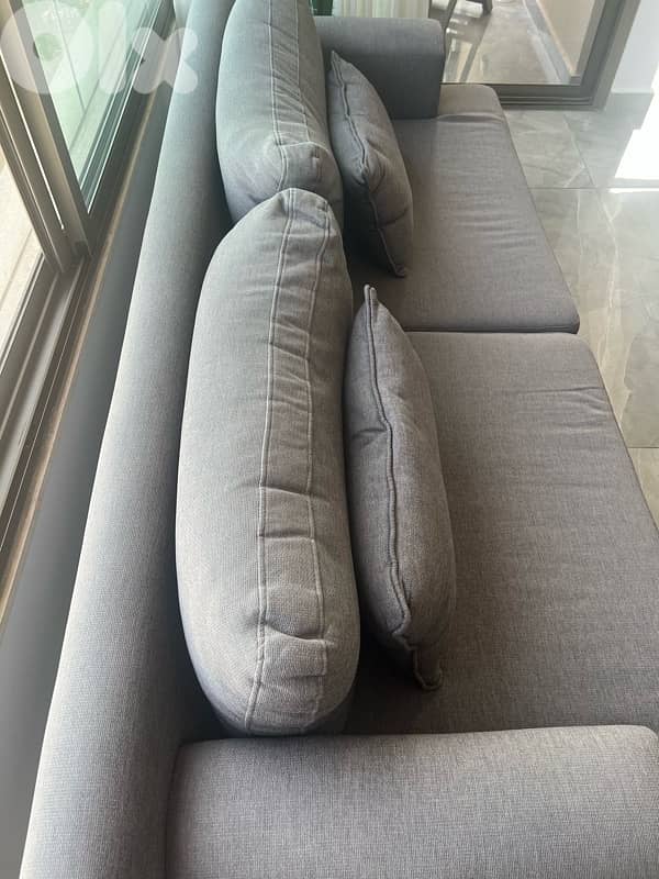Grey Sofa – 220 cm – Great Condition – $450 2