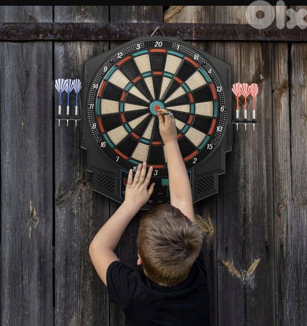 WOLTU LED- DARTBOARD  8 players 27 different  games-  4$ delivery 4