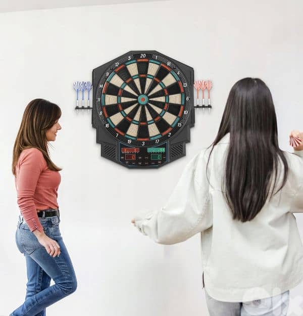 WOLTU LED- DARTBOARD  8 players 27 different  games-  4$ delivery 5