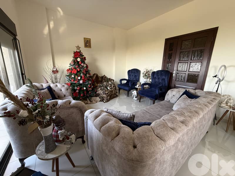 RWK173TJ - Used Apartment for sale in Kfour with an Amazing Sea View! 0