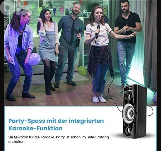 Reflexion PS07BT  DJ Karaoké  &Batterie et Effets Lumineux/4$ delivery 6