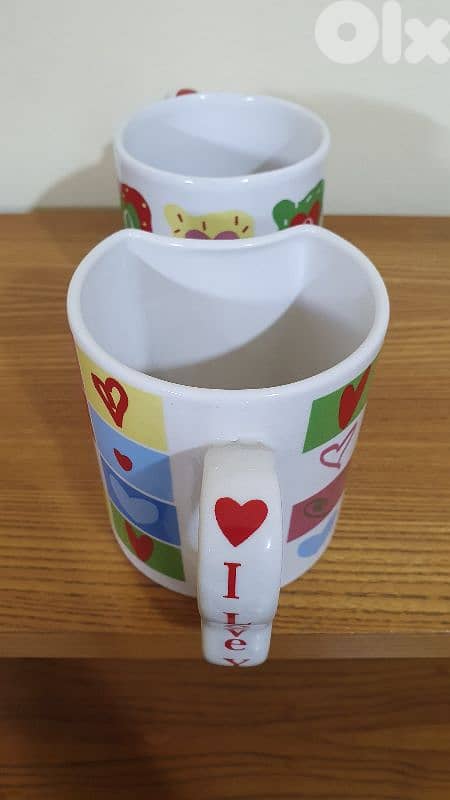 2 mug special and very beautiful  look new 10$ bi  ashrafiye 03723895 1