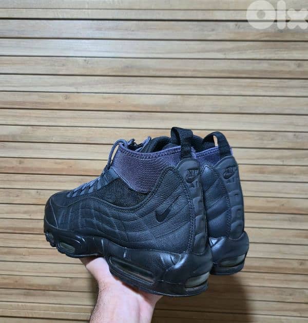 AIR max 95 Sneakerboot ' Triple black ' 3