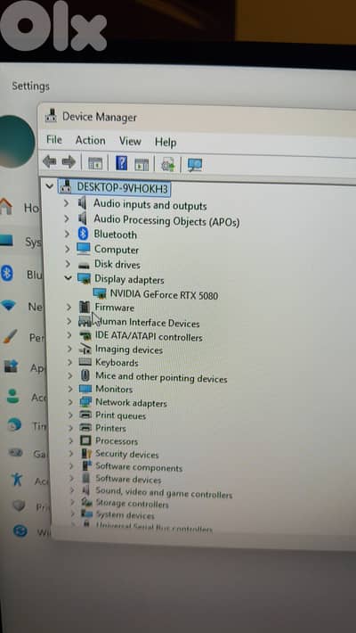 Computer desktop i9 5080
