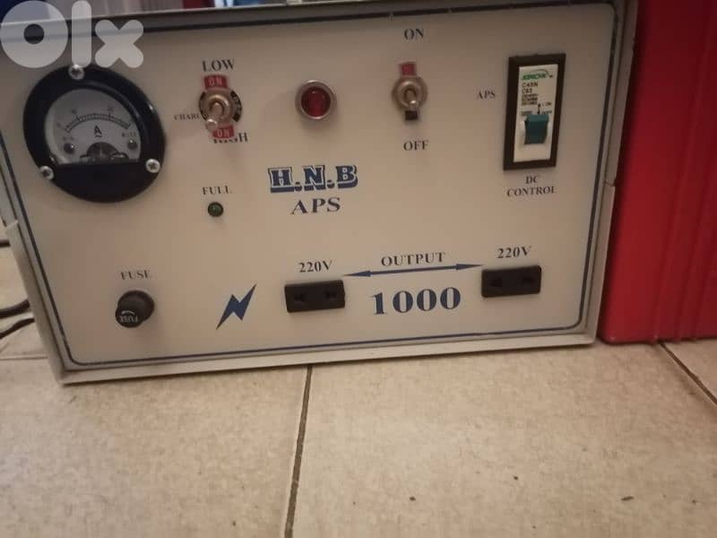 aps 1000w + بطارية ٢٥٠ امبير 1