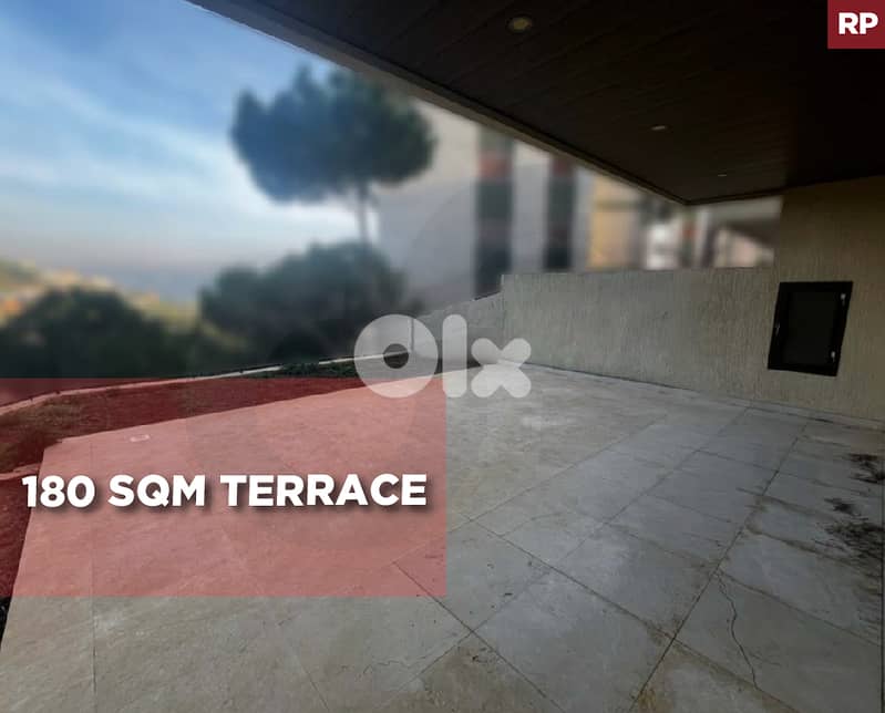 3 BEDROOM - 180 SQM TERRACE - BROUMMANA CENTRE  REF#RP129376 0