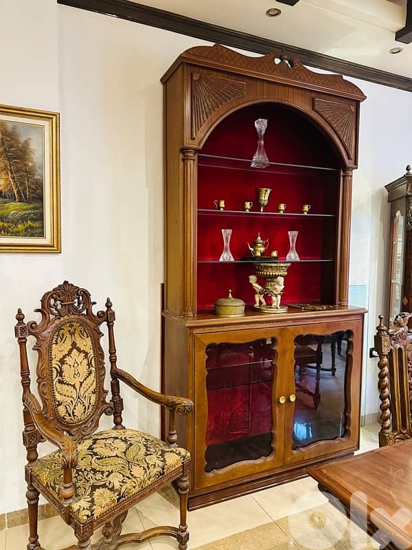 19th Century English Bookcase In Mahogany" 1