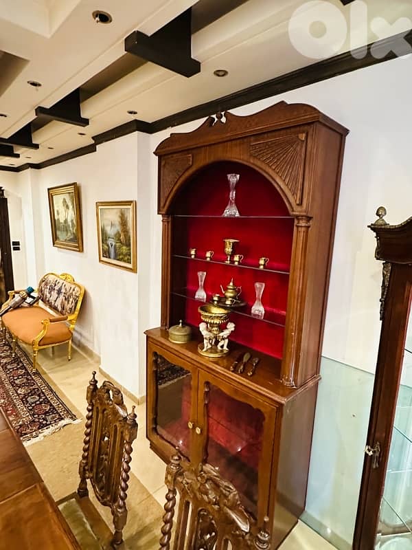 19th Century English Bookcase In Mahogany" 5