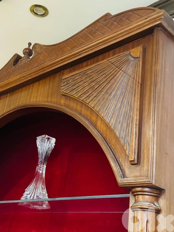 19th Century English Bookcase In Mahogany" 9