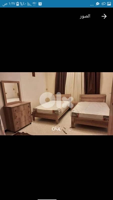 تختين مفرد ونص مع شفنير جديدة من المعمل بافضل الاسعار 0