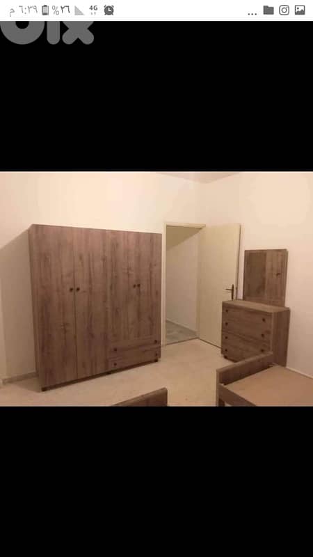 خزانة 4 درف مع شفنير جديدة من المعمل بافضل الاسعار 0