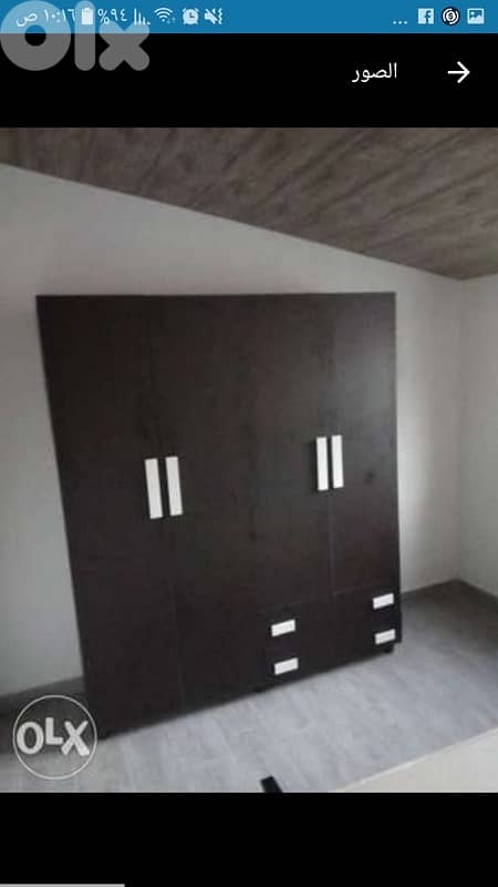 خزانة 4 درف جديدة من المعمل بافضل الاسعار 0