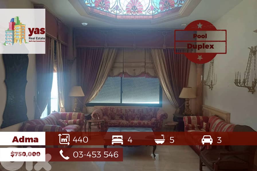 Adma 440m2 | Duplex | Classy Area | Pool | Classy | SD 0
