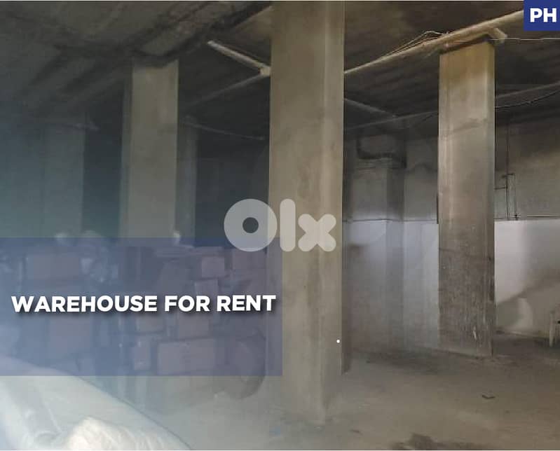 Spacious Depot -Exceptional Ceiling Height -Ain Saade REF#PH129396 0