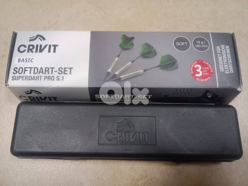CRIVIT Dart set of 3 1
