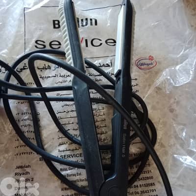 بيبيليس babylisse hair straightener Braun