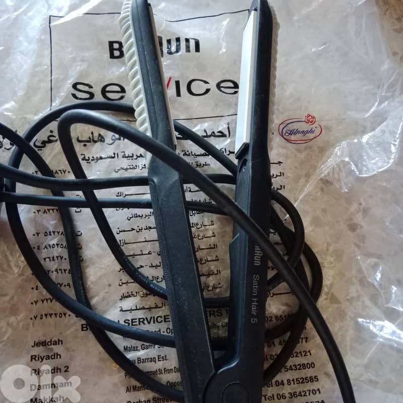 بيبيليس babylisse hair straightener Braun 0