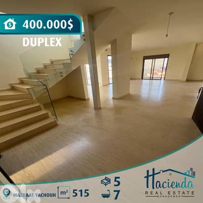 Fancy Duplex For Sale In Mazraat Yachouh
