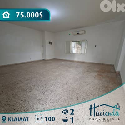 Apartment For Sale In Klaiaat
