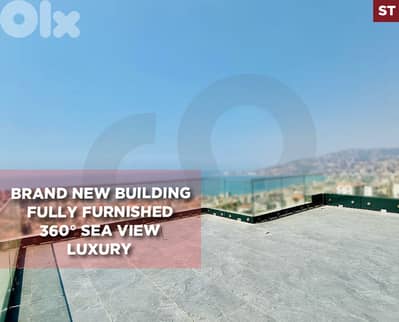 BRAND NEW - 360° Sea View- LUXURY -Jounieh, Ghadir REF#ST129407