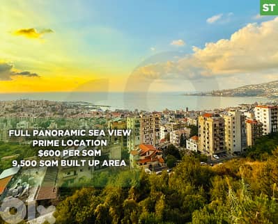 Full panoramic sea view, prime location, keserwan, ghadir REF#ST129409