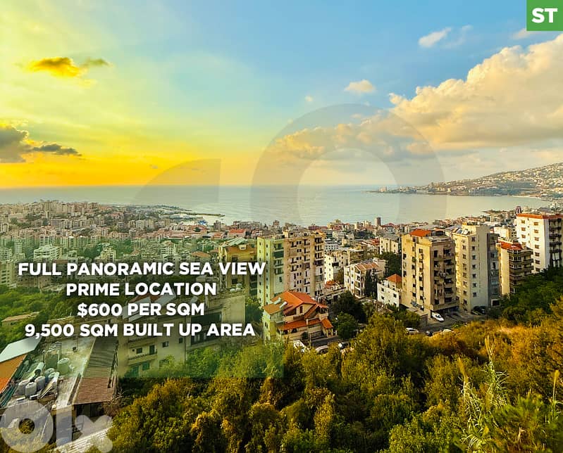 Full panoramic sea view, prime location, keserwan, ghadir REF#ST129409 0