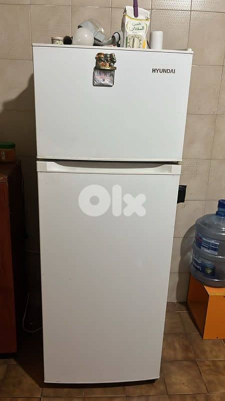 HYUNDAI two doors Refrigerator and Freezer 0