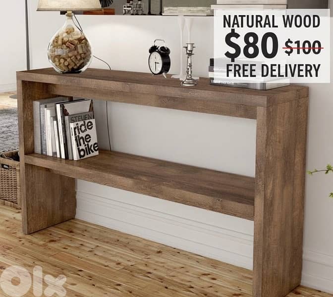 wooden consoles and tables 3