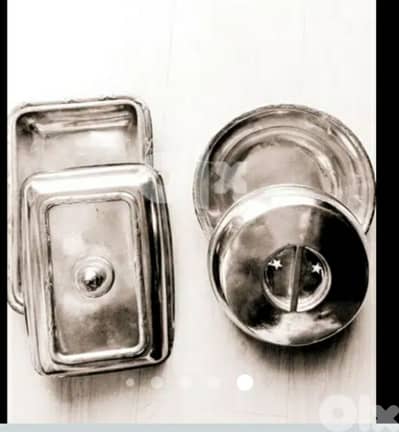 2 plated Vintage Silver Plates