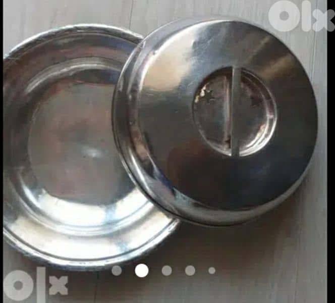 2 plated Vintage Silver Plates 4
