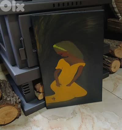 لوحة رسم زيتي يدوي  hand made Oil painting