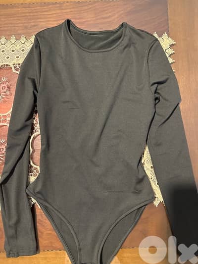 black bodysuit