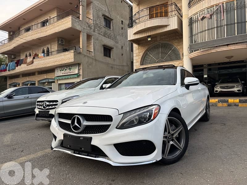 MERCEDES C300 coupe 2017 lock ///AMG, clean carfax, 81/882165 0
