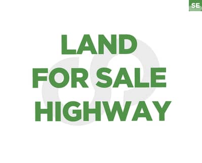 Flat Land Directly on the Ballouneh Highway–Prime Location REF#SE01702