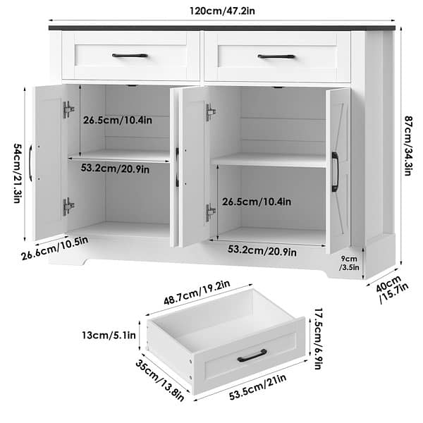 sideboard kitchen and coffee station 2