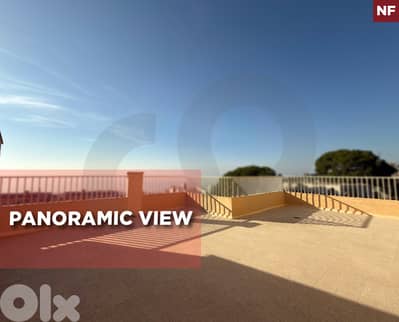 Unobstructed mountain and sea view- BALLOUNEH REF#NF01705